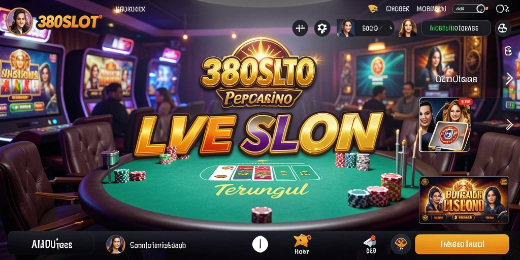 Tampilan gameplay seru 380SLOT di Live Casino.