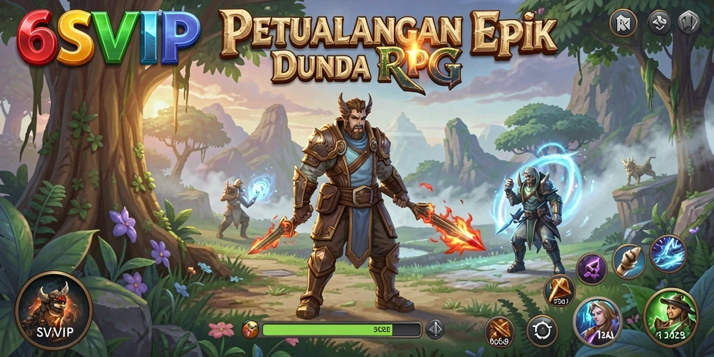 Screenshot gameplay 6SVIP dengan aksi RPG yang seru.