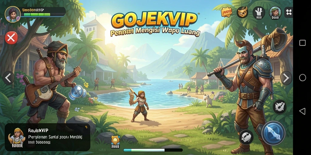 Tangkapan layar GOJEKVIP menampilkan gameplay yang menyenangkan dan interaktif.