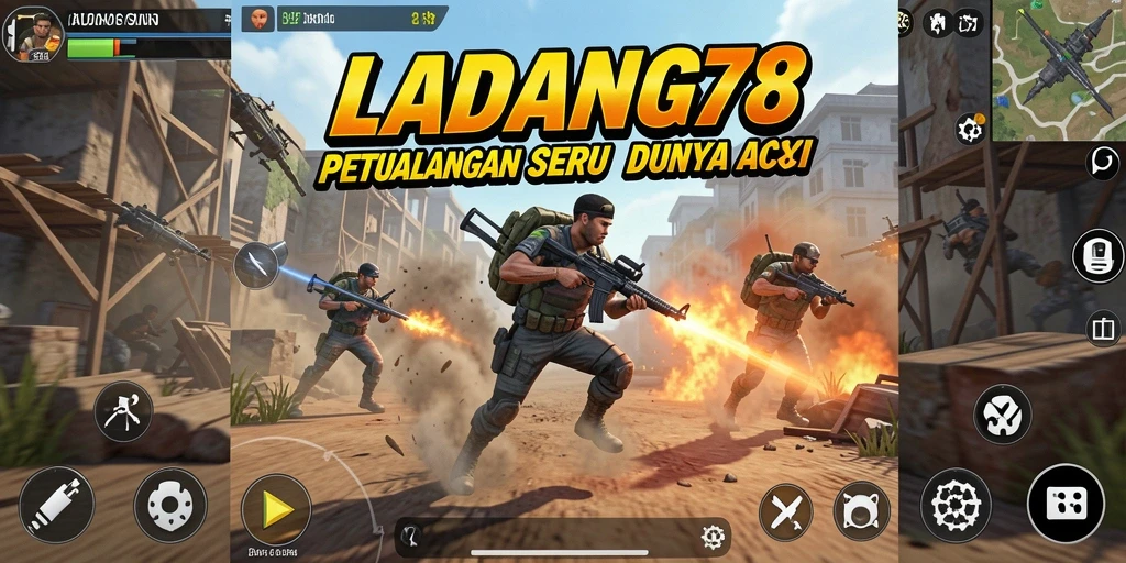 Tampilan gameplay menarik dalam LADANG78 dengan aksi seru di setiap momen.