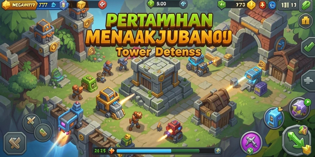 Tangkapan layar dari gameplay menakjubkan di MEGAWIN777.