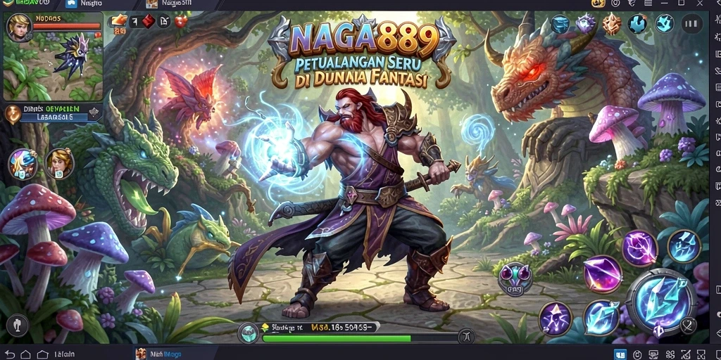 Screenshot gameplay NAGA889 menampilkan aksi seru dalam petualangan.