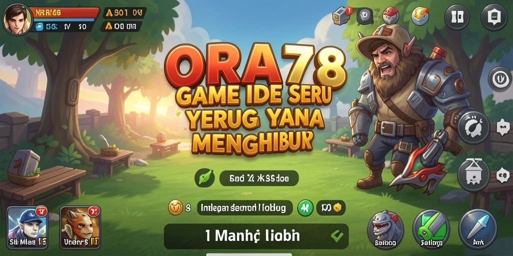 Tampilan menarik dari gameplay Idle ORA78 yang menyenangkan.