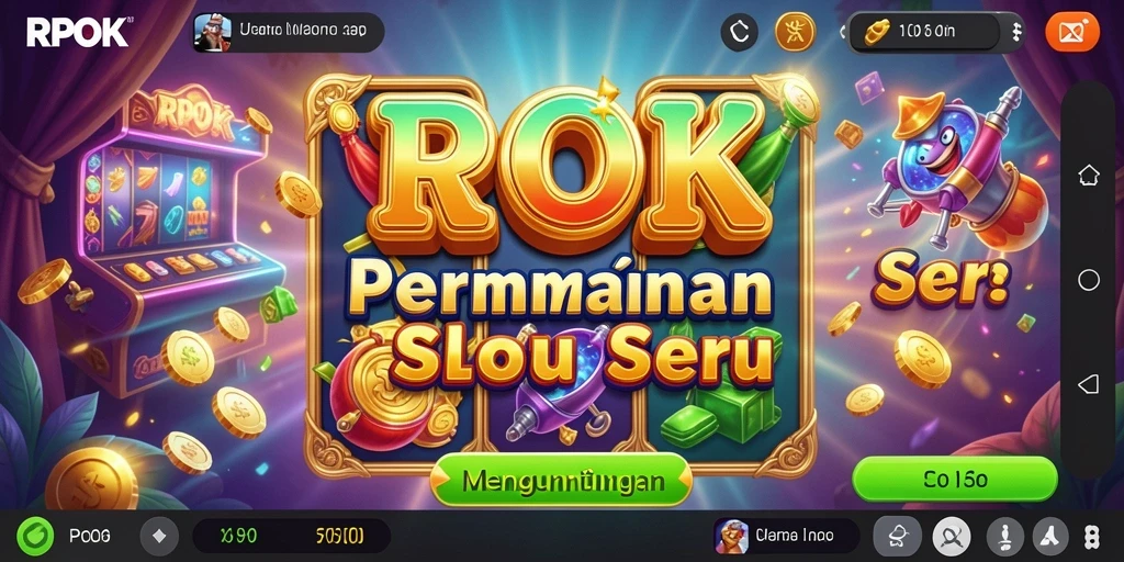 Screenshot gameplay RPOK dengan tampilan slot yang menarik.