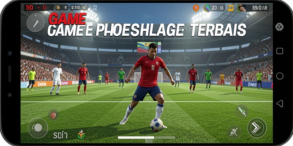 Screenshot gameplay S80 menunjukkan aksi olahraga yang intens.