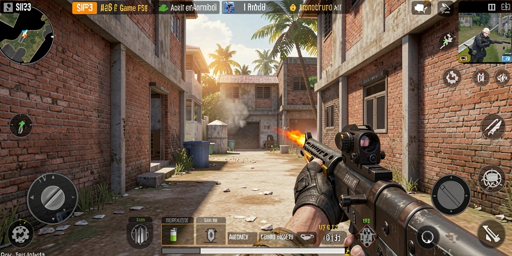 Tampilan menegangkan dari pertempuran FPS di SIP33.