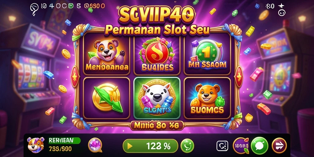 Screenshot gameplay SVIP4 menampilkan keseruan permainan slot yang mendebarkan.