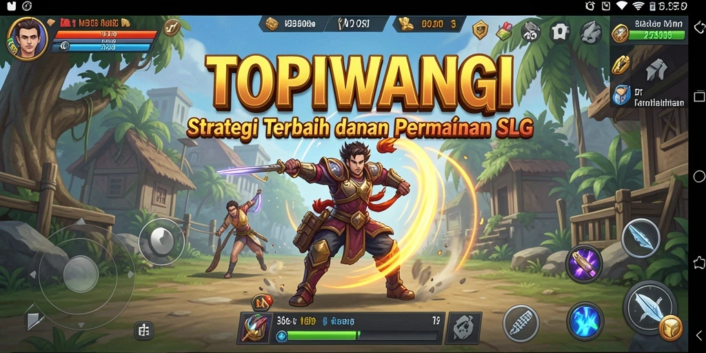 Gameplay TOPIWANGI yang menarik dan strategis.