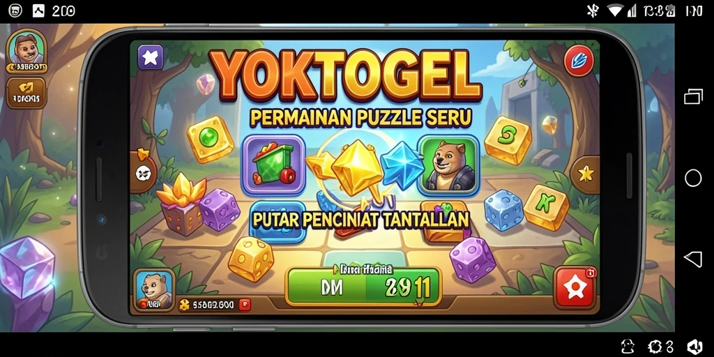 Tampilan gameplay YOKTOGEL yang menggugah semangat bermain.